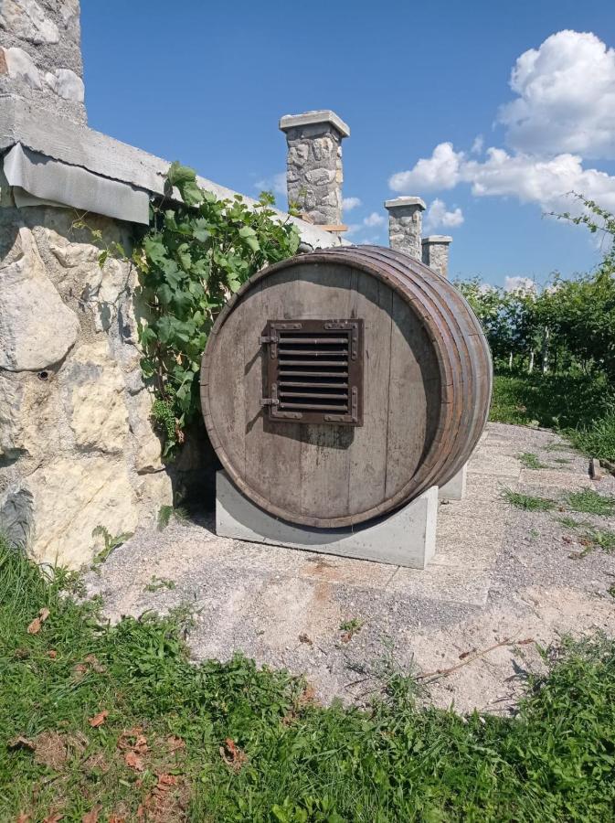 Zerko Holiday Home - Vineyard Chalet With Sauna And Jacuzzi Free Mirna 외부 사진