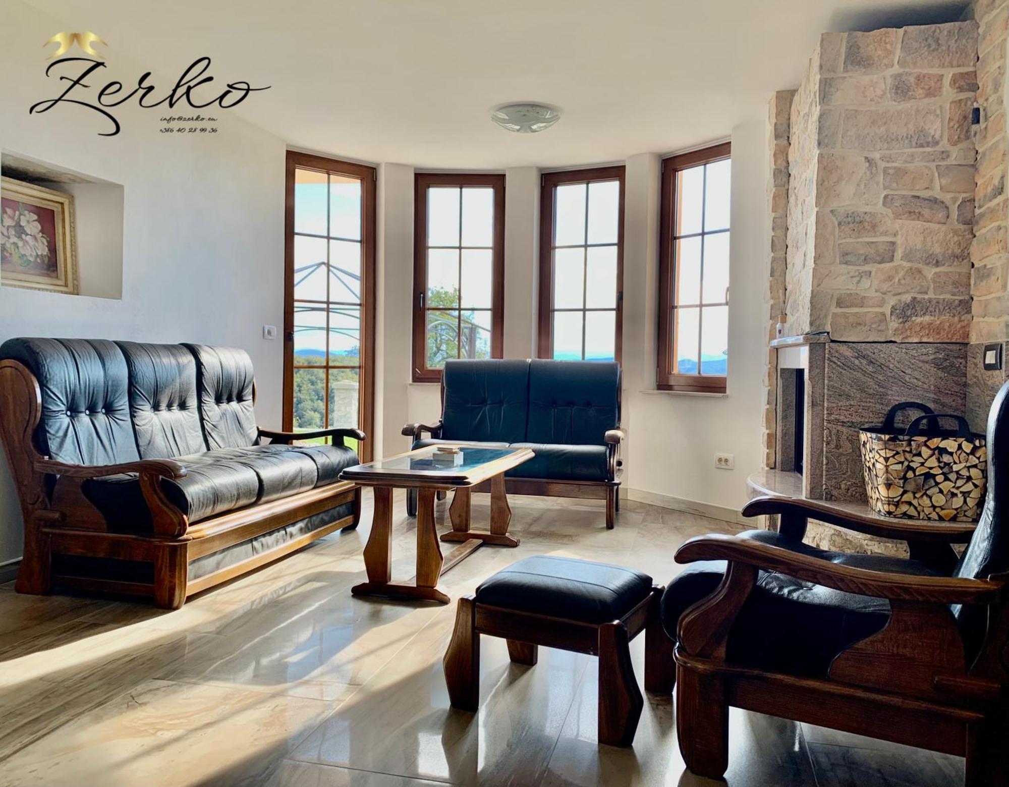 Zerko Holiday Home - Vineyard Chalet With Sauna And Jacuzzi Free Mirna 외부 사진